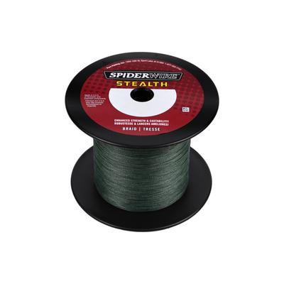 Spiderwire Stealth Superline 0.013in/0.33mm 40lb/18.1kg 3000yd/2743m 12lb Moss Green SS40G-3000