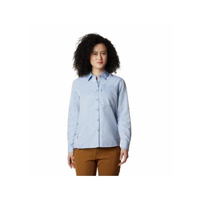 Mountain Hardwear Canyon Long Sleeve Shirt - Women's Deep Lake Large 1648531451-Deep Lake-L