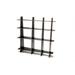 Robert Allen Etagere Bookcase Wood in Black | 45.67 H x 45.67 W x 11.42 D in | Wayfair FUR-PF-SAK001NE