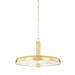 Hudson Valley Lighting Reynolds 19 Inch LED Large Pendant - 3820-AGB