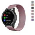 Bracelet en métal réglable magnétique pour montre connectée Garmin Vivoactive 4 3s 4s approche S40