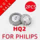 2PCS HQ2 remplacer tête lame de rasoir pour philips Norelco rasoir électrique HQ222 HQ240 HQ2405