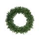 Northlight Seasonal Pre-Lit Buffalo Fir Artificial Christmas Wreath - 36-Inch Warm White Led Lights, Metal in Green | 36 H x 36 W x 4 D in | Wayfair