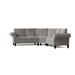 Blue Reclining Sectional - Poshbin Jenny 110" Symmetrical Corner Sectional | 40 H x 110 W x 110 D in | Wayfair 1025-Penelope Sailor-NAT-SIL