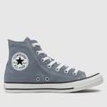 Converse all star hi trainers in grey