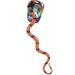 32" Orange and Black Realistic Rubber Snake Halloween Prop