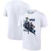 Men's Fanatics Branded Jaren Jackson Jr. White Memphis Grizzlies 2023 NBA Defensive Player of the Year Reverse T-Shirt