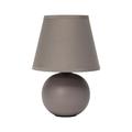 Wade Logan® Ariyanah Table Lamp Ceramic/Fabric in Gray | 8.66 H x 5.51 W x 5.51 D in | Wayfair 058726CB218844ACAEC4270DA08C39FA