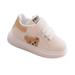 Breathable Infant Sneakers Flats Lightweight Crib Trainers Soft Anti Skid Walking Shoes for Baby Boys Girls Unisex Child Toddlers Kids Beige 13.5cm