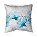 Begin Home Decor 18 x 18 in. Watercolor Paint Splash Flowers-Double Sided Print Outdoor Pillow Cover