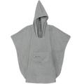 Frottee-Badeponcho Uni In Grey