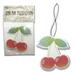 Cherry Air Freshener for Car - Fresh Cherry Scented Automotive Accessory (Pack of 3)