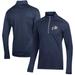 Men's Navy Midshipmen Classic Jacquard Quarter-Zip Pullover Top