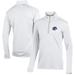 Men's White Boise State Broncos Classic Jacquard Quarter-Zip Pullover Top