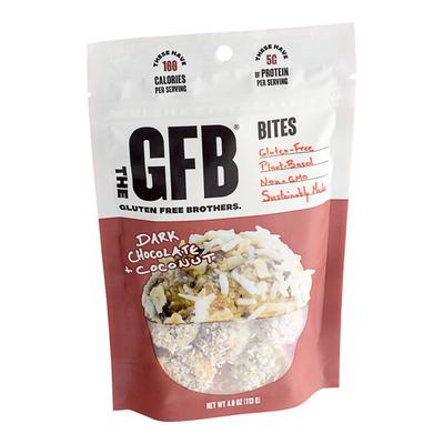 The GFB Dark Chocolate Coconut Bites 4 oz. - 6/Case