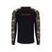 Simms Men's Challengar Solar Long Sleeve Shirt, Black/Regiment Camo Olive Drab SKU - 969677