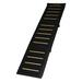 Travel Lite Reflective Pet Ramp, 16 LBS, Black / Yellow