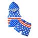 Cotton Baby Girl Clothe Toddler Kids Boys Sleeveless Independence Day 4th Of July Stars Striped Printed Hooded Tops Shorts Outfits New Born Boy Outfits for Pics