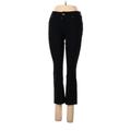 INC International Concepts Jeggings - Low Rise Boot Cut Cropped: Black Bottoms - Women's Size 0 Petite