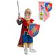 Spooktacular Creations Kids Knight Costume, Knight Costume Deluxe Set for Boys, Halloween Costume, Party Dress Up, Role Play and Cosplay, Medium (7-9 yrs).