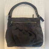 Coach Bags | Coach Legacy Signature C Black Purse Vintage Shoulder Bag Crossbody Pocketbook | Color: Black | Size: Os