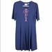 Anthropologie Dresses | Anthropologie Nwot Maeve Renaissance Dress M | Color: Blue/Purple | Size: M