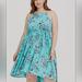 Torrid Dresses | Floral High Low Dress | Color: Blue/Pink | Size: 22