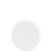 Ecoquality 6.3 Inch Disposable Round Plastic Plates Edge Collection 10 Guests in White | Wayfair EQ3736-10