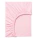 Latitude Run® Keevan 130 Thread Count 100% Jersey Knit Fitted Sheet 100% cotton/Jersey Knit in Pink | Full/Double | Wayfair