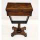 Victorian Rosewood Occasional Table With Fold Over Top FREE UK