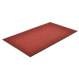 NoTrax T39S0034RB Bristol Floor Mat, Polypropylene, Ribbed Vinyl Back, Fade-Resistant, 3' x 4', Red