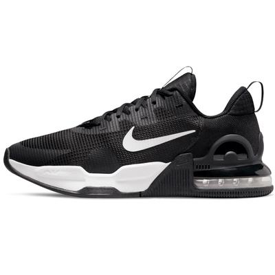 Trainingsschuh NIKE "AIR MAX ALPHA TRAINER 5", Gr. 40, schwarz-weiß (schwarz, weiß, schwarz), Textil, Synthetik, sportli