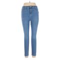 Gap Jeans - Low Rise Skinny Leg Denim: Blue Bottoms - Women's Size 8 - Medium Wash