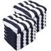 Havana Striped Tufted Patio Seat Cushion Sets