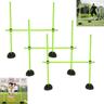 Agility Grid Kit de barres de saut pour obstacles d'entraînement pour parcours d'obstacles et