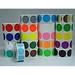 500 Labels 3/4 Round Teal Color Coding Coded Inventory Dot Stickers