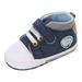 Girls Crib Shoes Spring And Summer Children Baby Toddler Shoes Boys And Girls Flat Soles Light Soft Comfortable Solid Color Canvas Hook Loop Toddler Girls Tennis Shoes Size 8