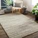 Hauteloom Mountmellick Jute Living Room Bedroom Area Rug - Beige Black Blue - 6 x 9