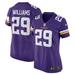 Women's Nike Joejuan Williams Purple Minnesota Vikings Game Jersey