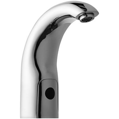 Chicago Faucets 116.202.AB.1T HyTronic 0.5 GPM Deck-Mounted Single-Hole Touch-Free Faucet with Contemporary Spout