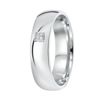 Lucardi - Ringe 'Toulouse' 925 Silber - silbern 1 ct Damen (89.99 € / 1 ct) Image