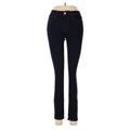 Gap Jeans - Mid/Reg Rise Skinny Leg Denim: Blue Bottoms - Women's Size 27 - Dark Wash