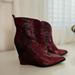 Jessica Simpson Shoes | Jessica Simpson Booties | Color: Black/Red | Size: 7