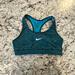 Nike Other | Nike Sports Bra | Color: Black/Blue | Size: Medium