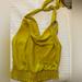 Anthropologie Tops | Lemon Lime Maeve Anthropologie Cowl Neck Top | Color: Green/Yellow | Size: 4