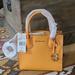 Michael Kors Bags | Michael Kors Mercer Medium Messenger Satchel Crossbody Bag Leather Honeycomb | Color: Orange/Yellow | Size: Os