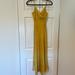 Zara Dresses | Brand New Satin Effect Slip Dress | Color: Gold | Size: Xs