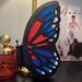 Kate Spade Bags | Kate Spade New York Wing It Leather And Rhinestone Butterfly Clutch, Euc | Color: Black/Red | Size: Os