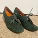 Anthropologie Shoes | Anthropologie Green Suede Chie Mihara Booties 38 | Color: Green | Size: 38