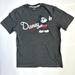 Disney Tops | Disneyland Resort Walt Disney World Embroidered Mickey Mouse Tee S | Color: Gray/Red | Size: S